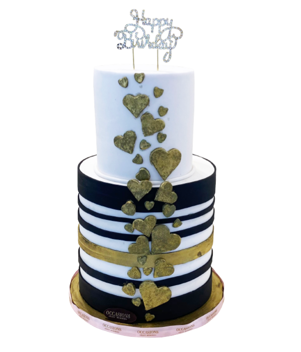 Small Heart Theme Cake